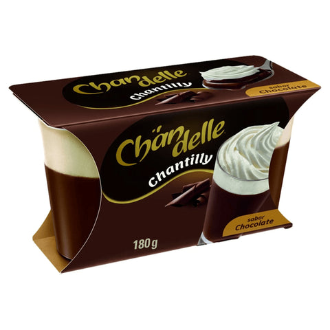 SOBREMESA CHANDELLE CHANTILLY 180G CHOCOLATE