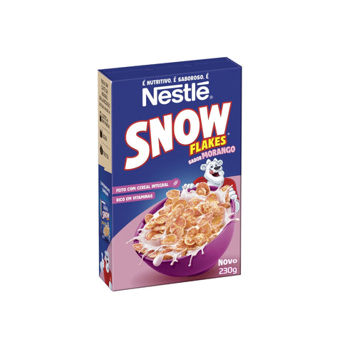 CEREAL NESTLE SNOW FLAKES MORANGO 230g