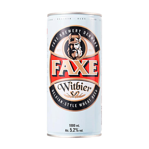CERVEJA FAXE WITBIER LT 1L