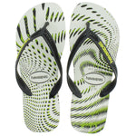 HAVAIANAS AERO GRAPHIC BRANCO/PRETO/BRANCO 39/40