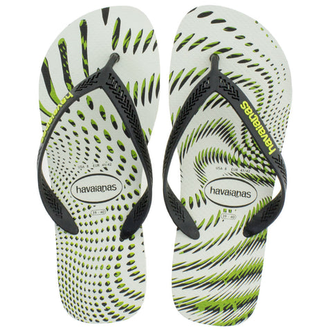 HAVAIANAS AERO GRAPHIC BRANCO/PRETO/BRANCO 37/38