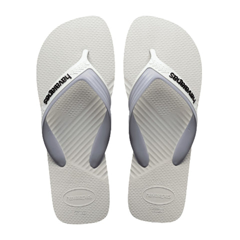 HAVAIANAS DUAL BRANCO/CINZA GELO 43/44