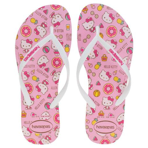 HAVAIANAS SLIM HELLO KITTY ROSA MACARON 37/38