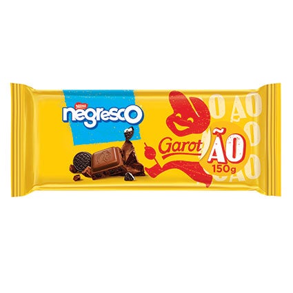 CHOCOLATE GAROTO 150G NEGRESCO