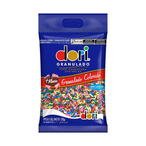 CHOCOLATE GRANULADO DORI COLORIDO 120g