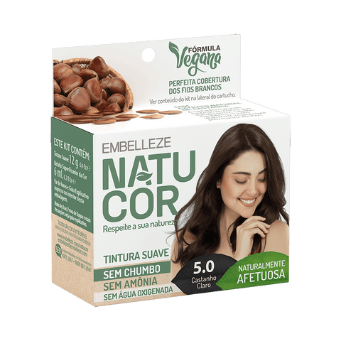 TINTA NATUCOR  5.0 CASTANHO CLARO