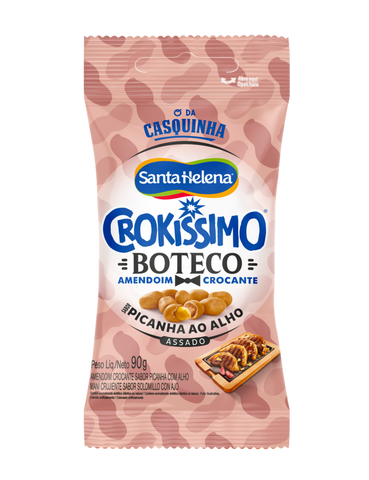 AMENDOIM STA HELENA CROKISSIMO PICANHA AO ALHO 90g