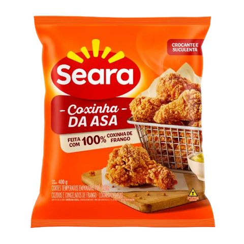 COXINHA ASA SEARA EMPANADA TRADICIONAL 400g