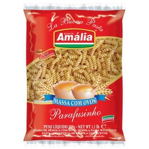 MACARRAO STA AMALIA OVOS 500g PARAFUSINHO