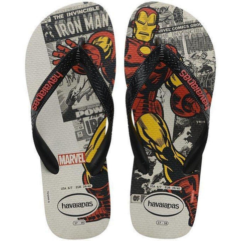 HAVAIANAS TOP MARVEL CLASSICS CINZA GELO 37/38