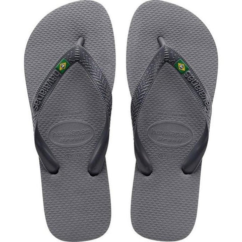 HAVAIANAS BRASIL CINZA ACO 43/44