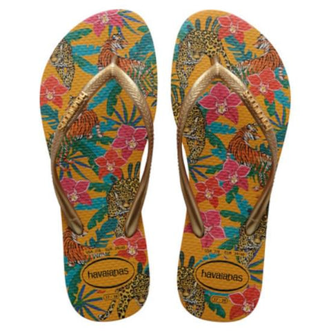 HAVAIANAS SLIM TROPICAL MOSTARDA 33/34