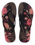 HAVAIANAS SLIM ORGANIC PRETO/PRETO/PRETO 37/38