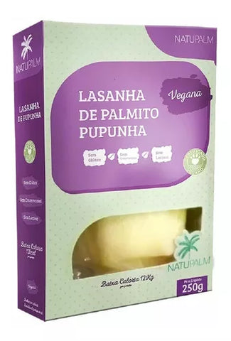 LASANHA NATUPALM PUPUNHA 250g