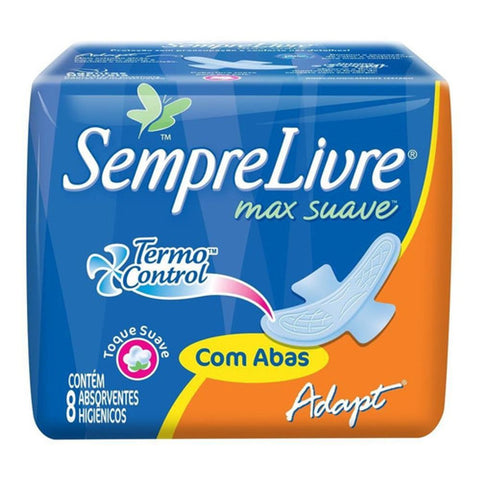 ABSORVENTE  SEMPRE LIVRE MAX ADAPT SUAVE C/ SUAVE