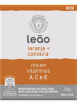 CHA LEAO VITAMINICO LARANJA CENOURA C/10 20g