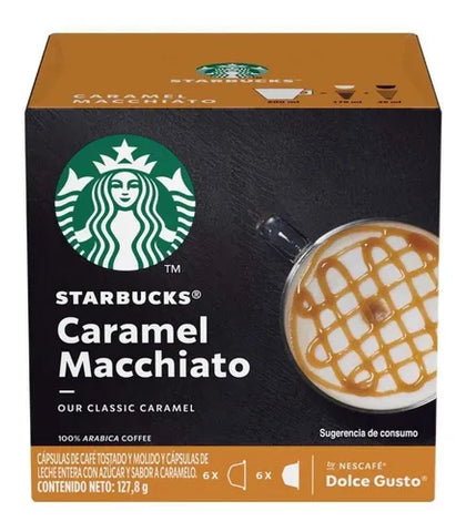 CAPSULA STARBUCKS DOLCE GUSTO CARAM MACCH C/12 127g