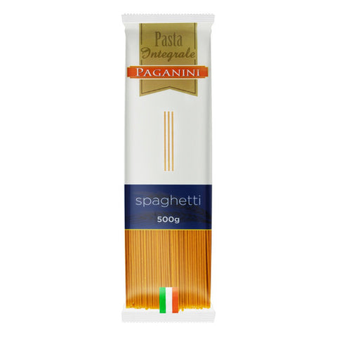MACARRÃO PAGANINI SEMOLA SPAGHETTI INTEGRAL 500g