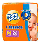 FRALDA POM POM CLASSICA JUMBO M C/26