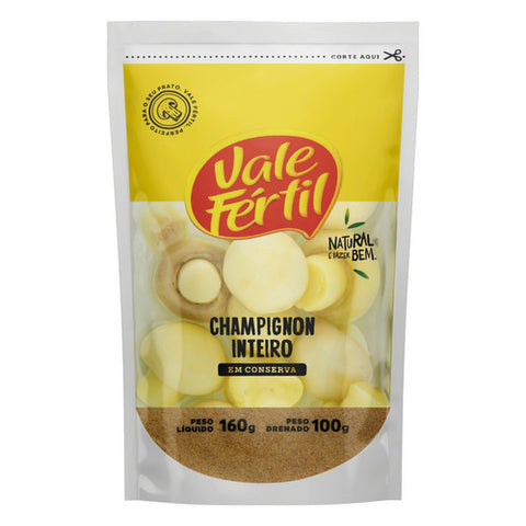 COGUMELO CHAMPIGNON VALE FERTIL INTEIRO 100g