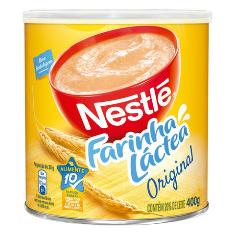 FARINHA LACTEA NESTLE ORIGINAL LT 400g