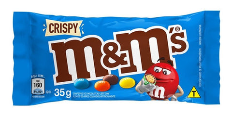 CHOCOLATE MMS CRISPY AO LEITE 35g