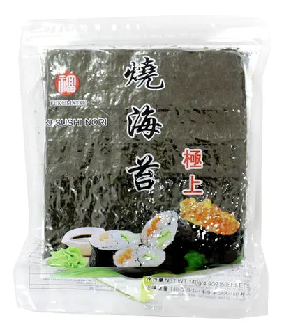 ALGA MARINHA FUKUMATSU NORI DESIDRATADA C/50 140g