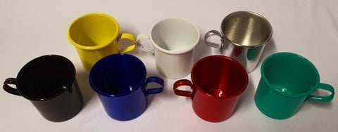 CANECA REDAR COLORIDO ALUMINIO 250ml