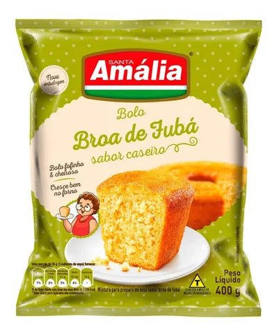 MISTURA BOLO STA AMALIA BROA DE FUBA 400G