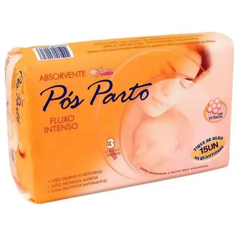 ABSORVENTE POS PARTO C/15 UN