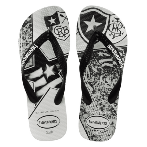HAVAIANAS TOP TIMES BOTAFOGO BRANCO 37/38