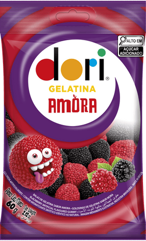 BALA DORI GELATINA AMORA 60g