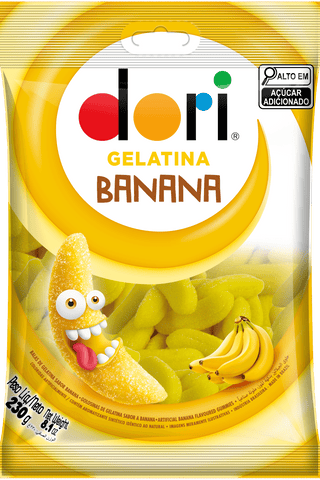 BALA DORI GELATINA BANANA 60g