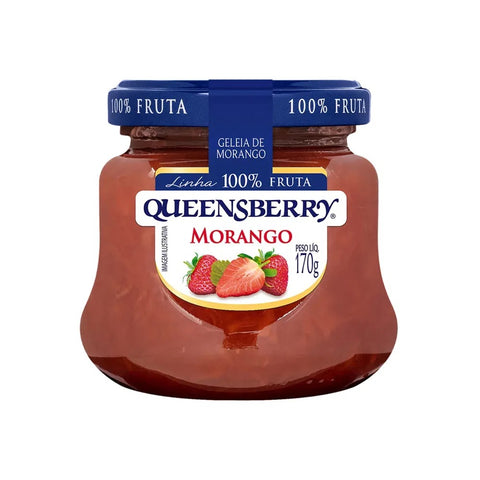 GELEIA QUEENSBERRY 100% MORANGO 170g