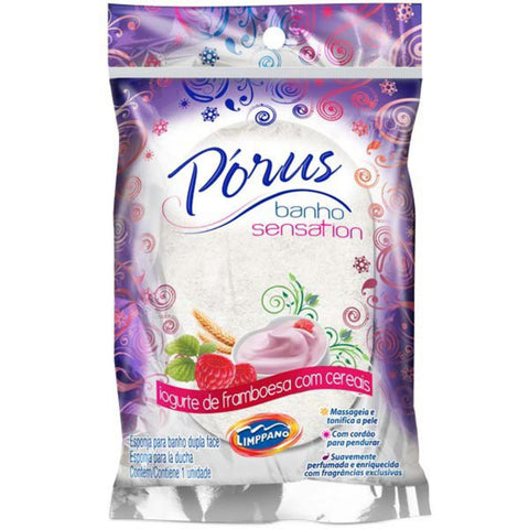 ESPONJA BANHO PORUS C/1
