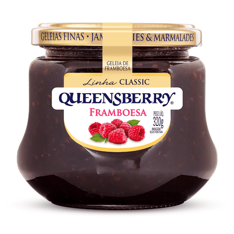 GELEIA QUEENSBERRY CLASSIC 320g FRUTAS VERMELHA