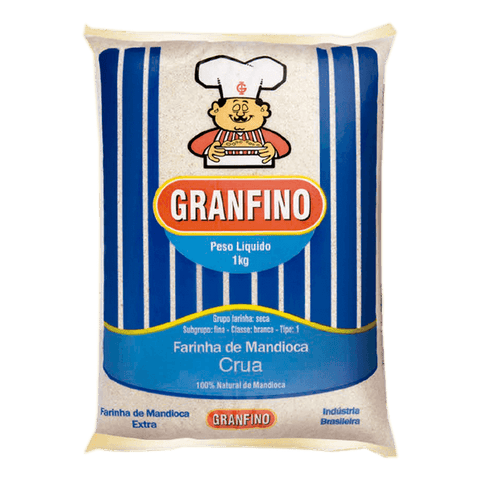 FARINHA DE MANDIOCA GRANFINO 1kg