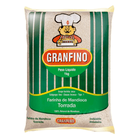 FARINHA DE MANDIOCA GRANFINO TORRADA 1kg