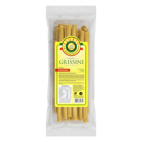 GRISSINI FLORIO PARMESAO 120g