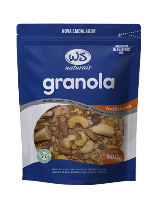 GRANOLA WS NATURAIS TRADICIONAL 1kg