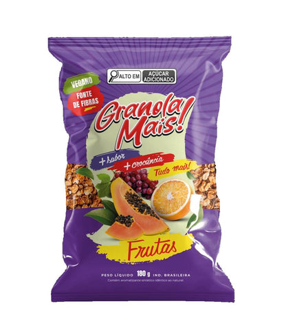 GRANOLA GRINGS MAIS 180G FRUTAS