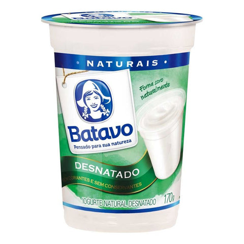 IOGURTE BATAVO DESNATADO 170G