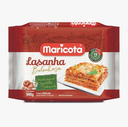 LASANHA MARICOTA BOLONHESA 500g