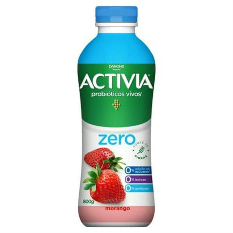 IOGURTE DANONE ACTIVIA ZERO 800G MORANGO
