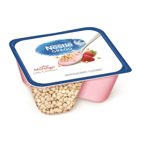 IOGURTE NESTLE GREGO MORANGO COOKIE 112g