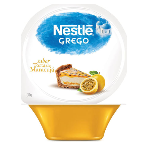 IOGURTE NESTLE GREGO TORTA DE 90G LIGHT MARACUJA