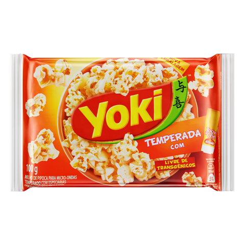 PIPOCA YOKI POPCORN TEMP TOQ DE CHEF 100g