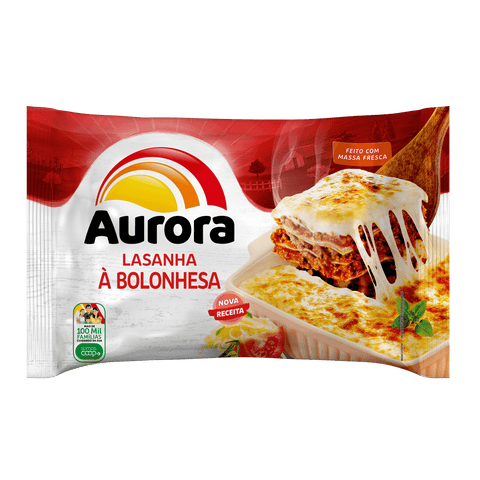 LASANHA AURORA 600G BOLONHESA