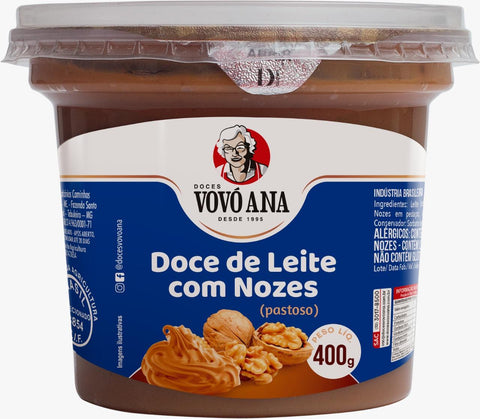 DOCE LEITE VOVO ANA NOZES 400G