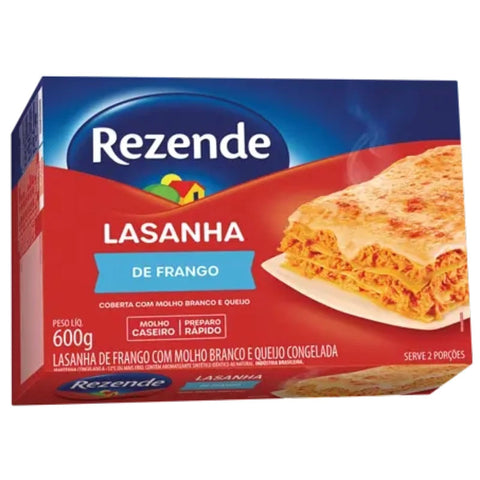 LASANHA REZENDE 600g FGO MOLHO BRANCO